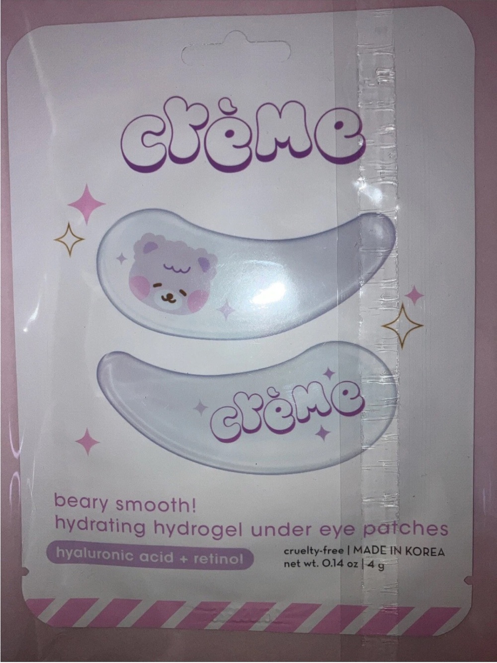 The Crème Shop Holiday Under Eye Patch Greeting Card Set – 3 Pack NWT - Picture 4 of 6